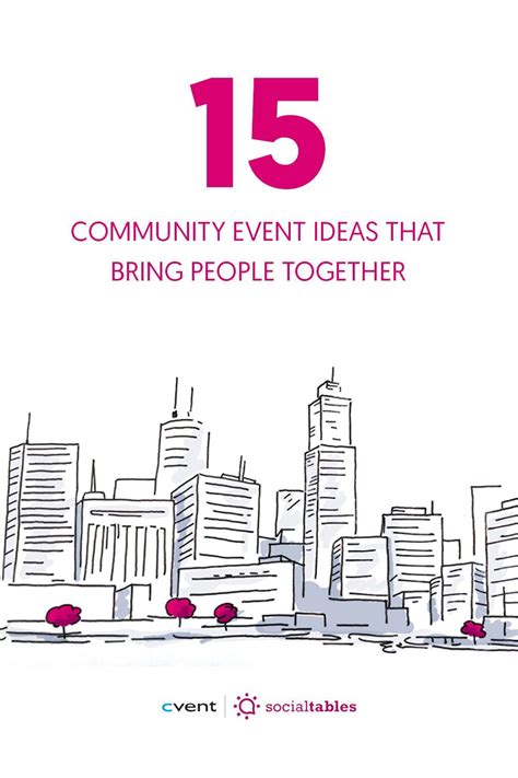 community charity events|15 Community Event Ideas to Bring People Together.